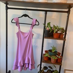 Susan Monaco Ruffle Strap Dress